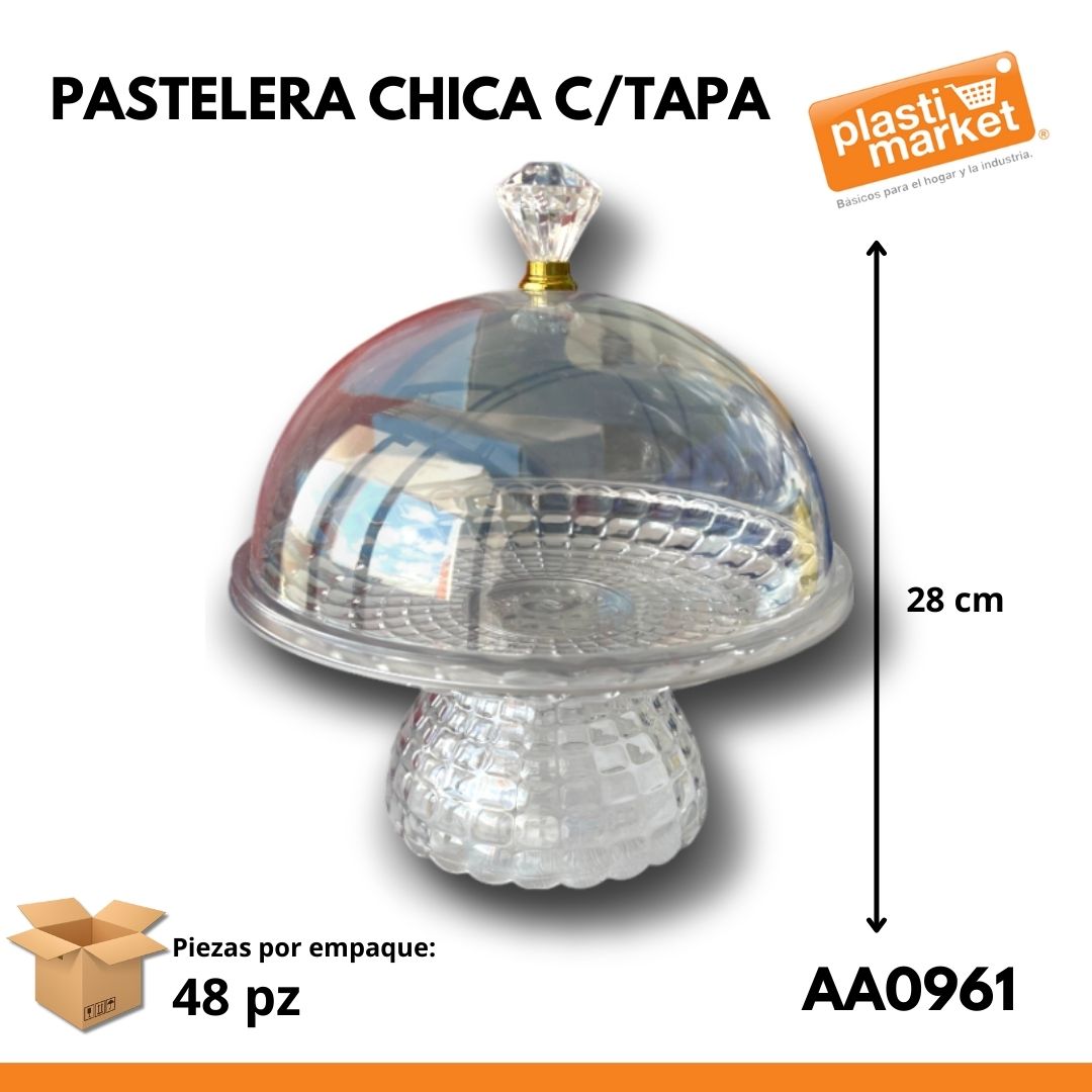 AA-0961 PASTELERA CHICA C/TAPA