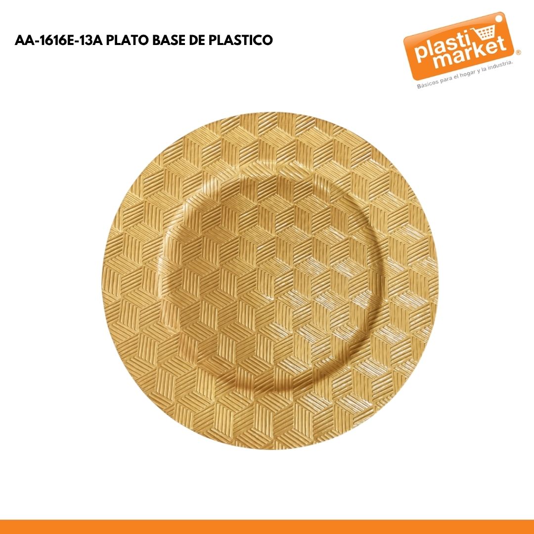 AA-1616E-13A PLATO BASE DE PLASTICO