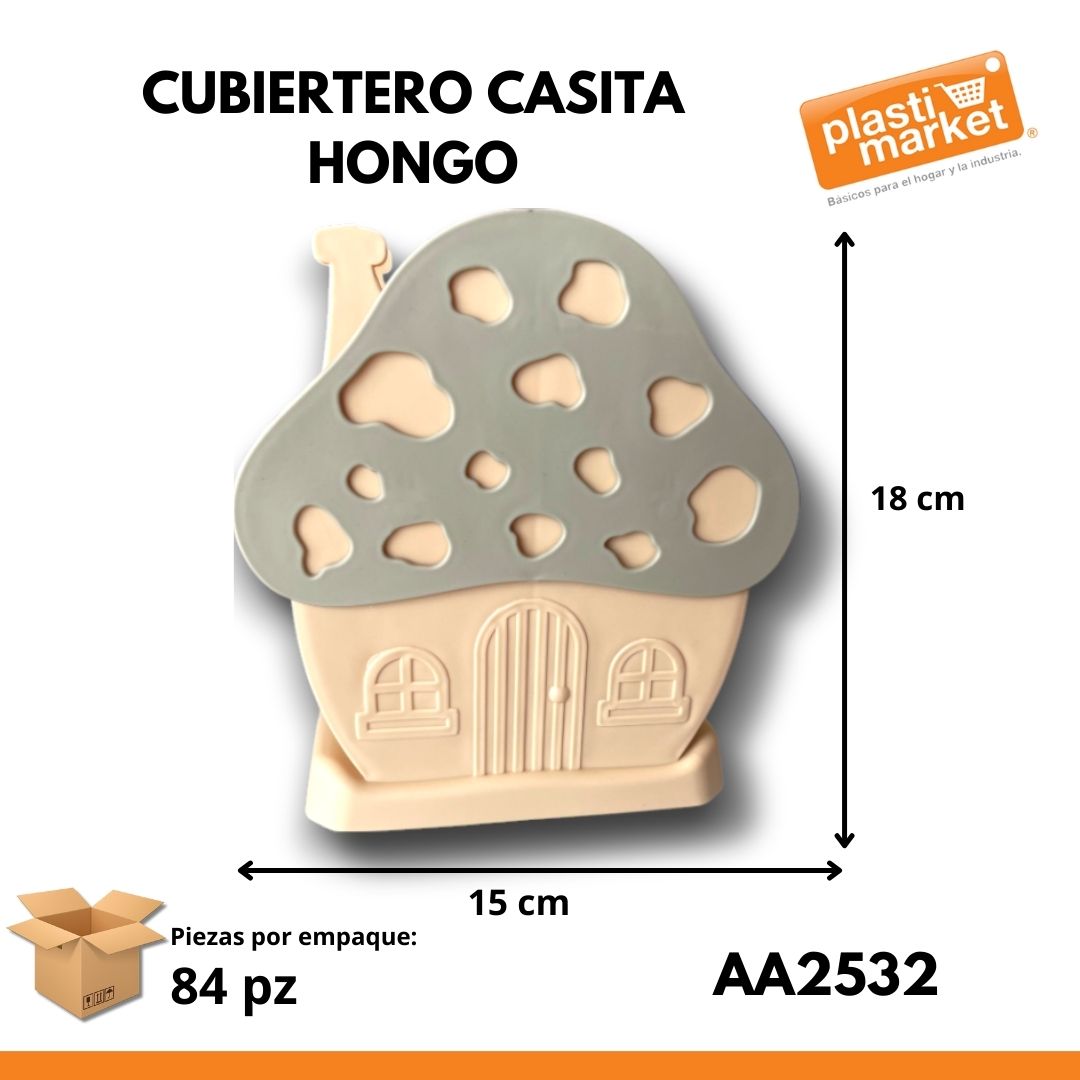 AA-2532 CUBIERTERO CASITA HONGO