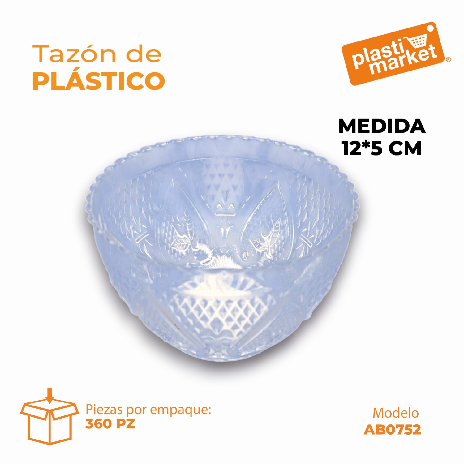 AB-0752 TAZON DE PLASTICO