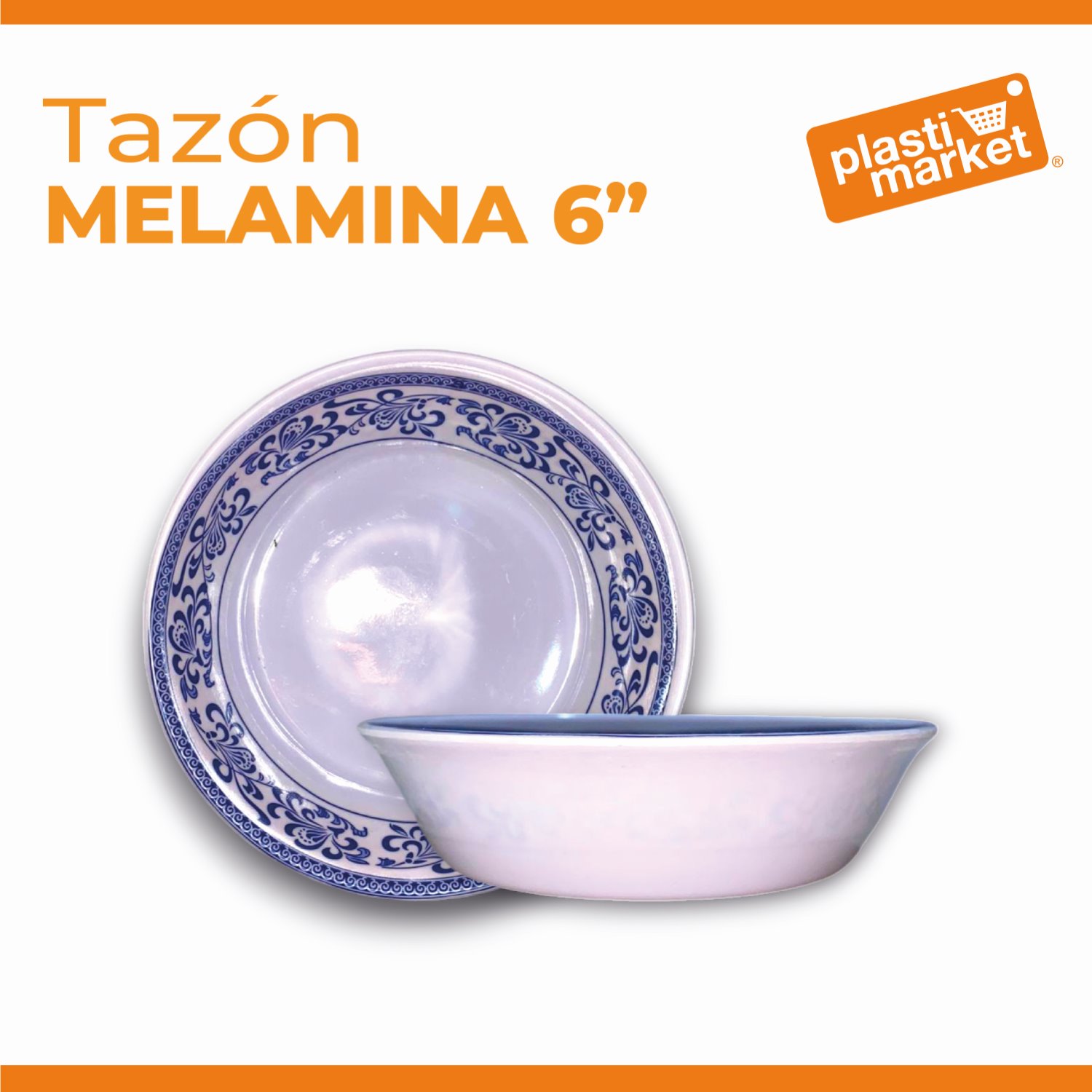 AB-0937-6 TAZON MELAMINA 6"
