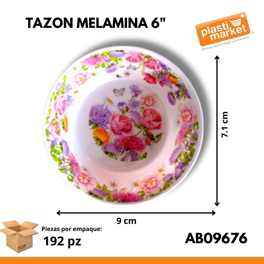 AB-0967-6 TAZON MELAMINA 6"