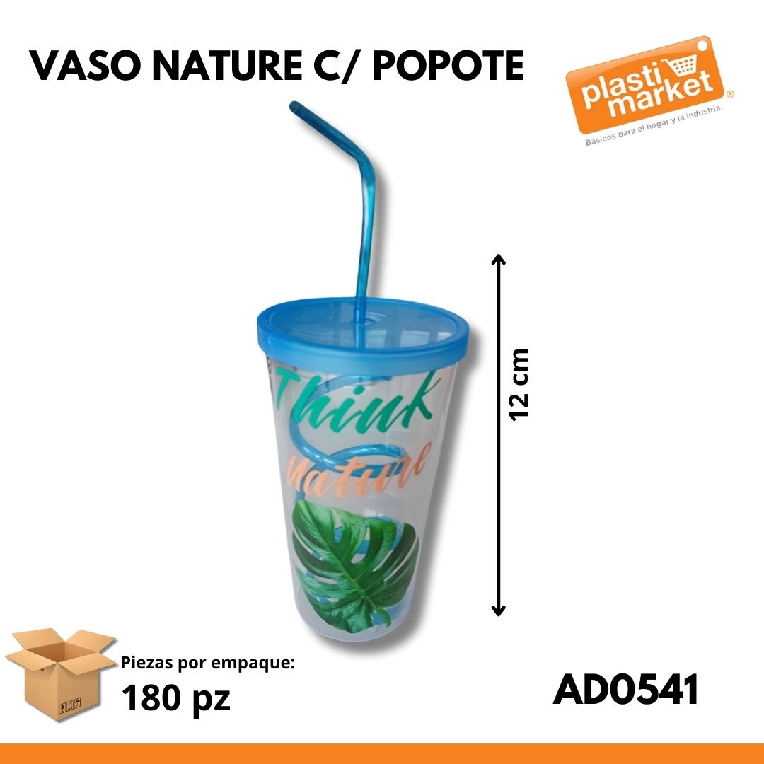 AD-0541 VASO NATURE C/POPOTE