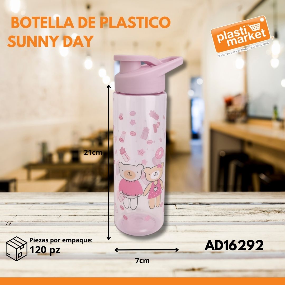 AD-1629-2 BOTELLA DE PLASTICO SUNNY DAY
