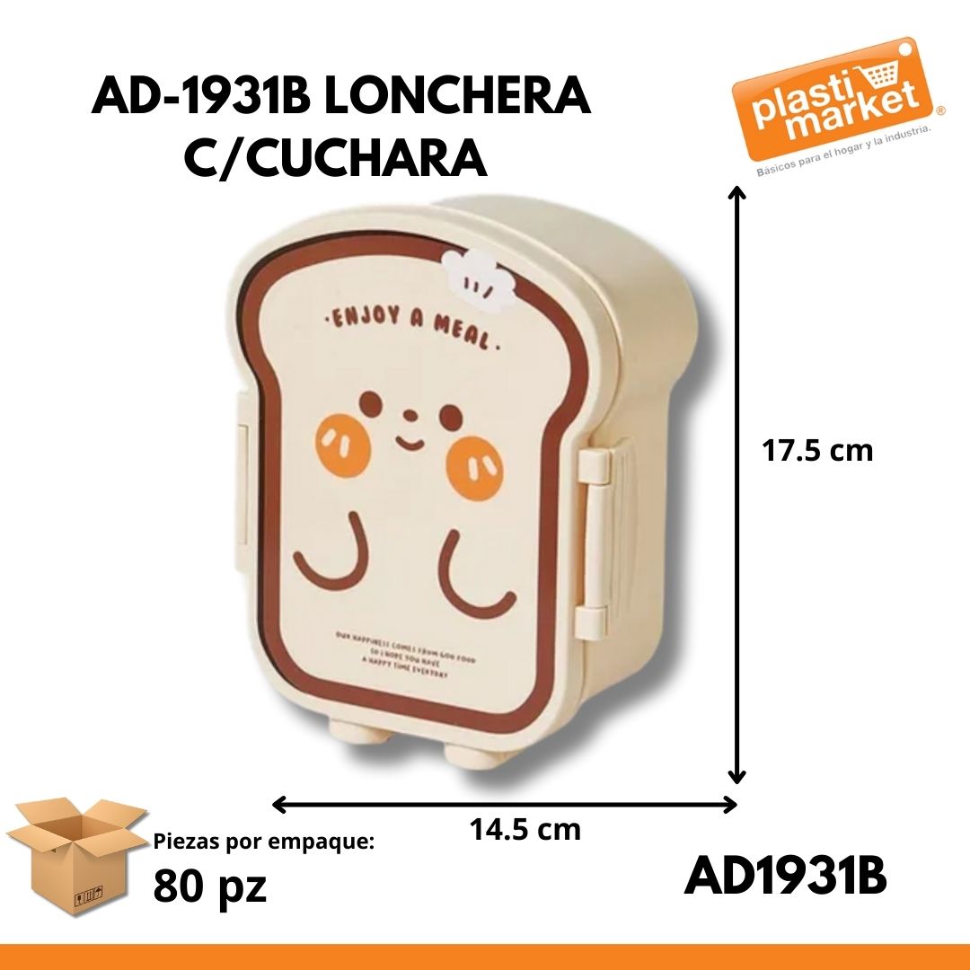 AD-1931B LONCHERA C/CUCHARA