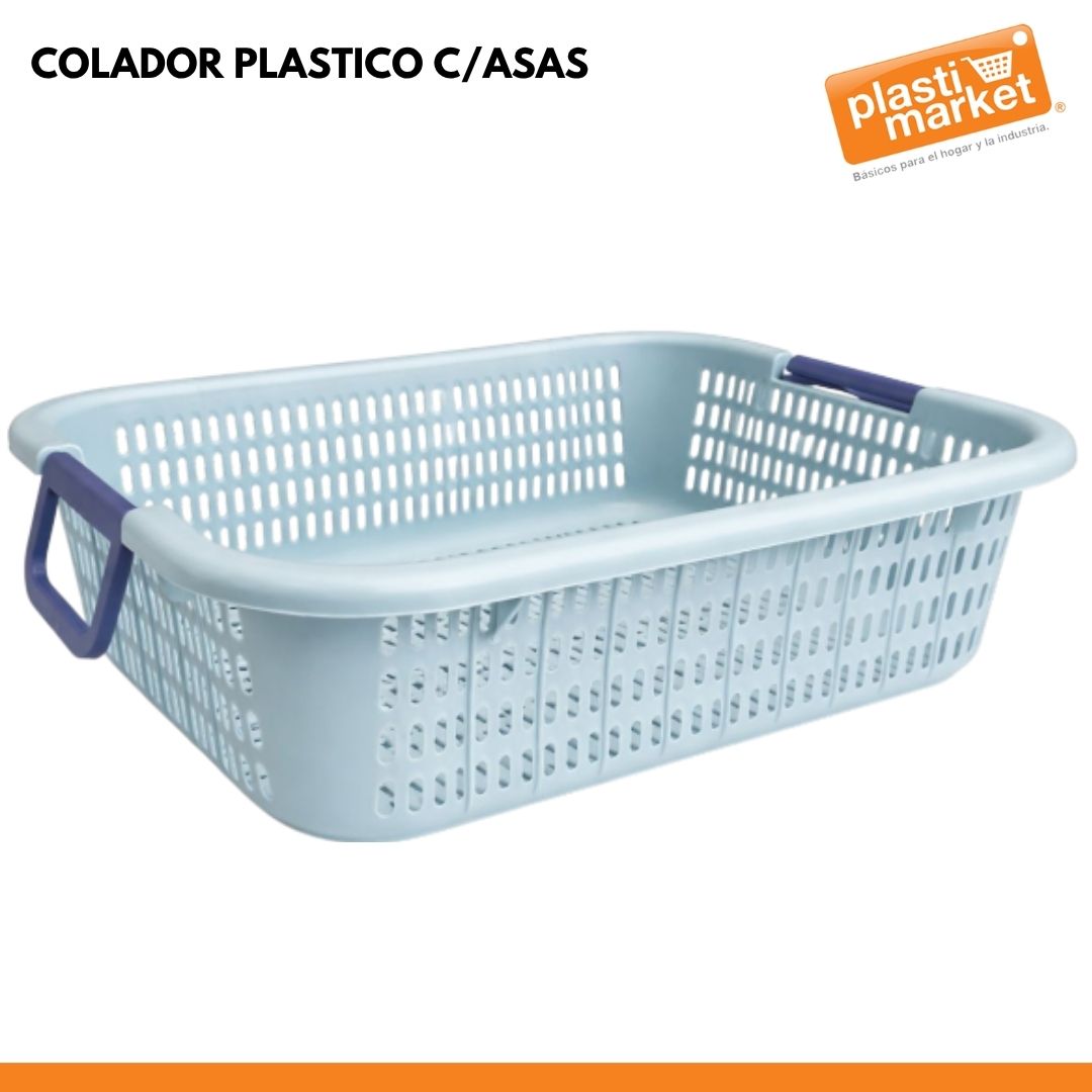 AK-2565 COLADOR PLASTICO C/ASAS