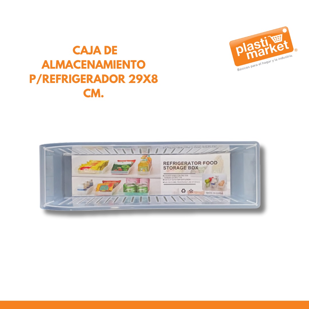 AK-2948-1 CAJA DE ALMACENAMIENTO P/REFRIGERADOR 29X8 CM.