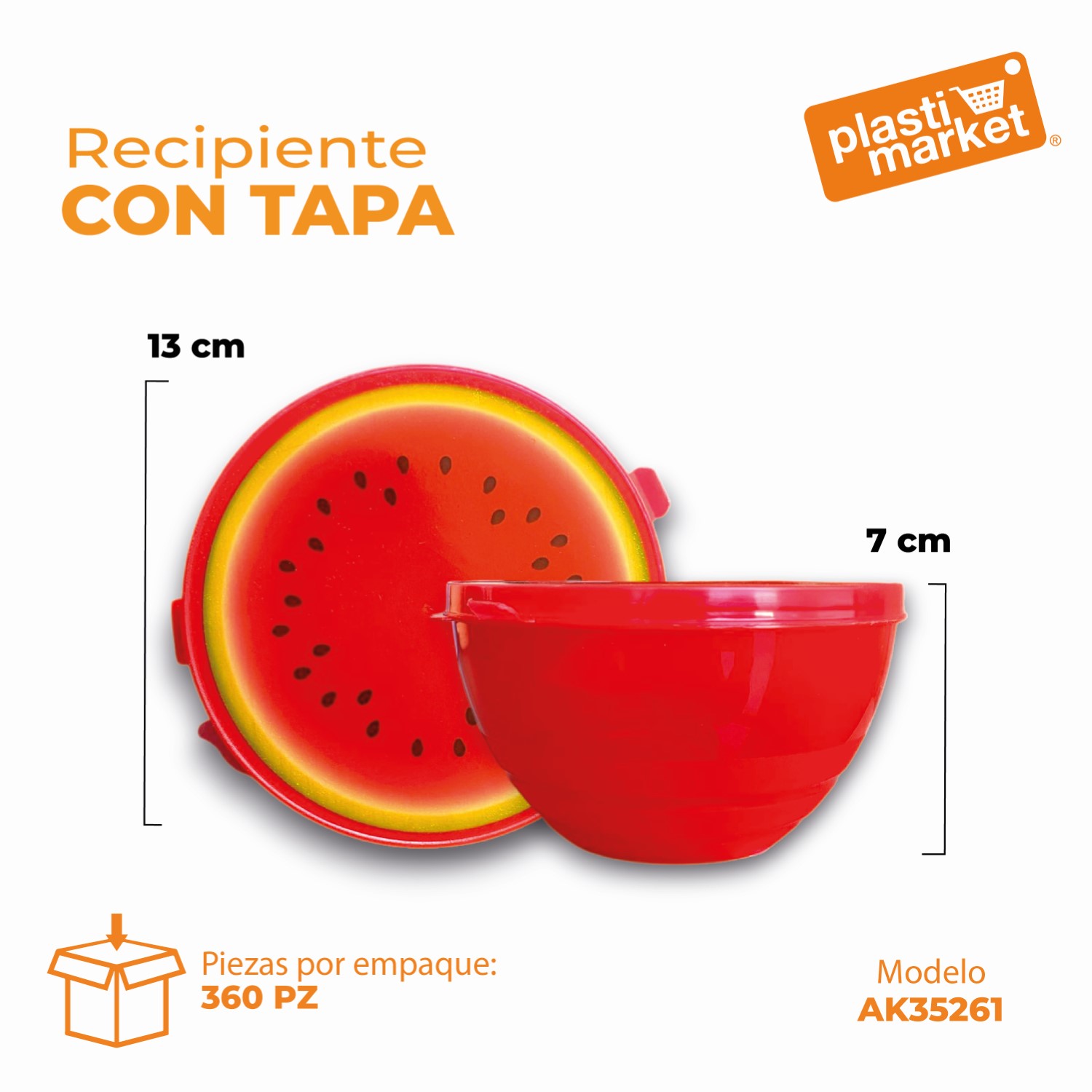 AK-3526-1 RECIPIENTE C/TAPA