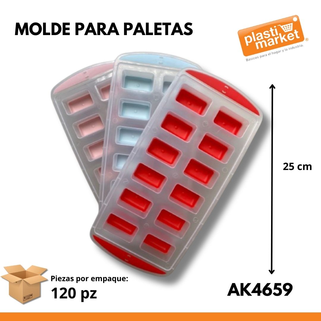 AK-4659 MOLDE CUBOS C/SILICON