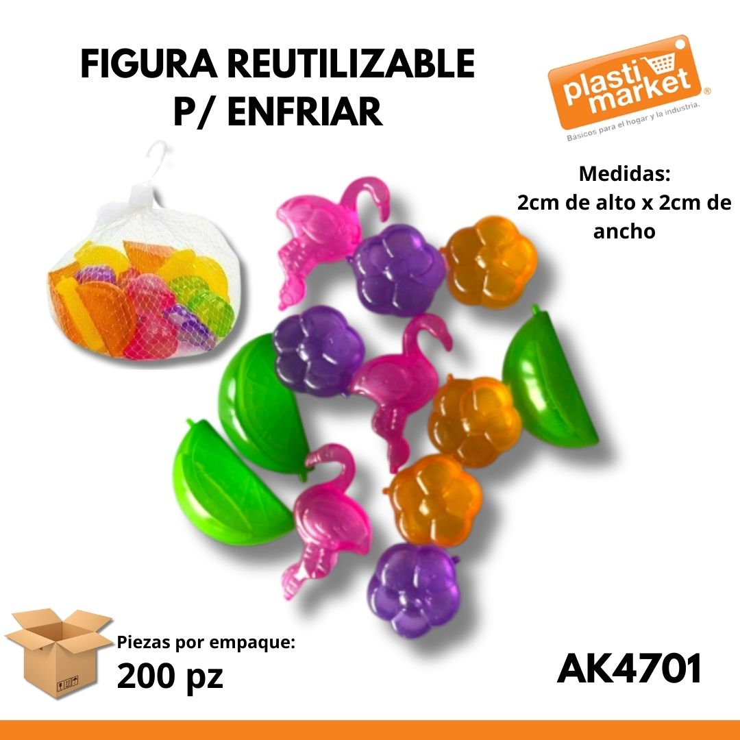AK-4701 FIGURA REUTILIZABLE P/ENFRIAR