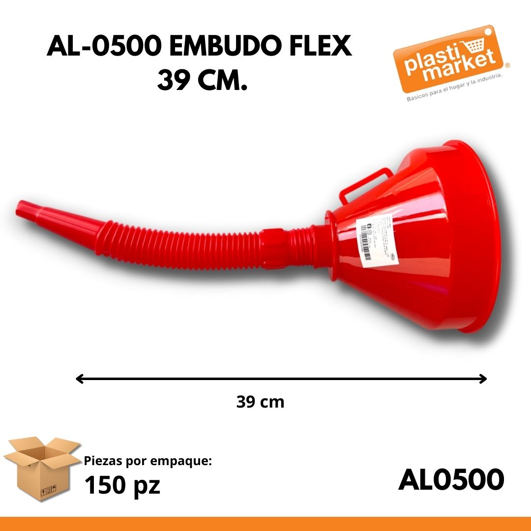 AL-0500 EMBUDO FLEX 39 CM.