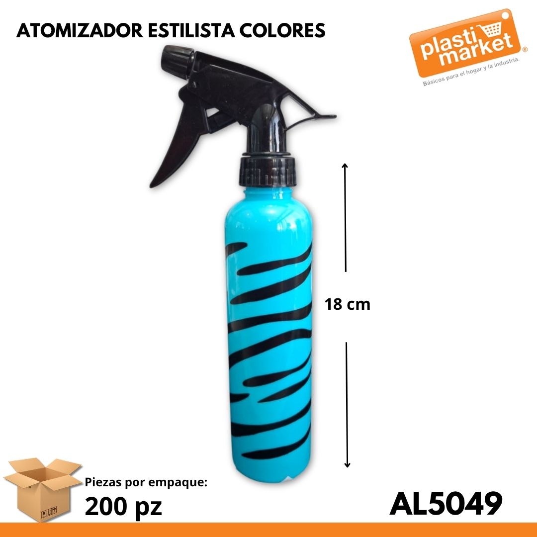 AL-5049 ATOMIZADOR ESTILISTA COLORES