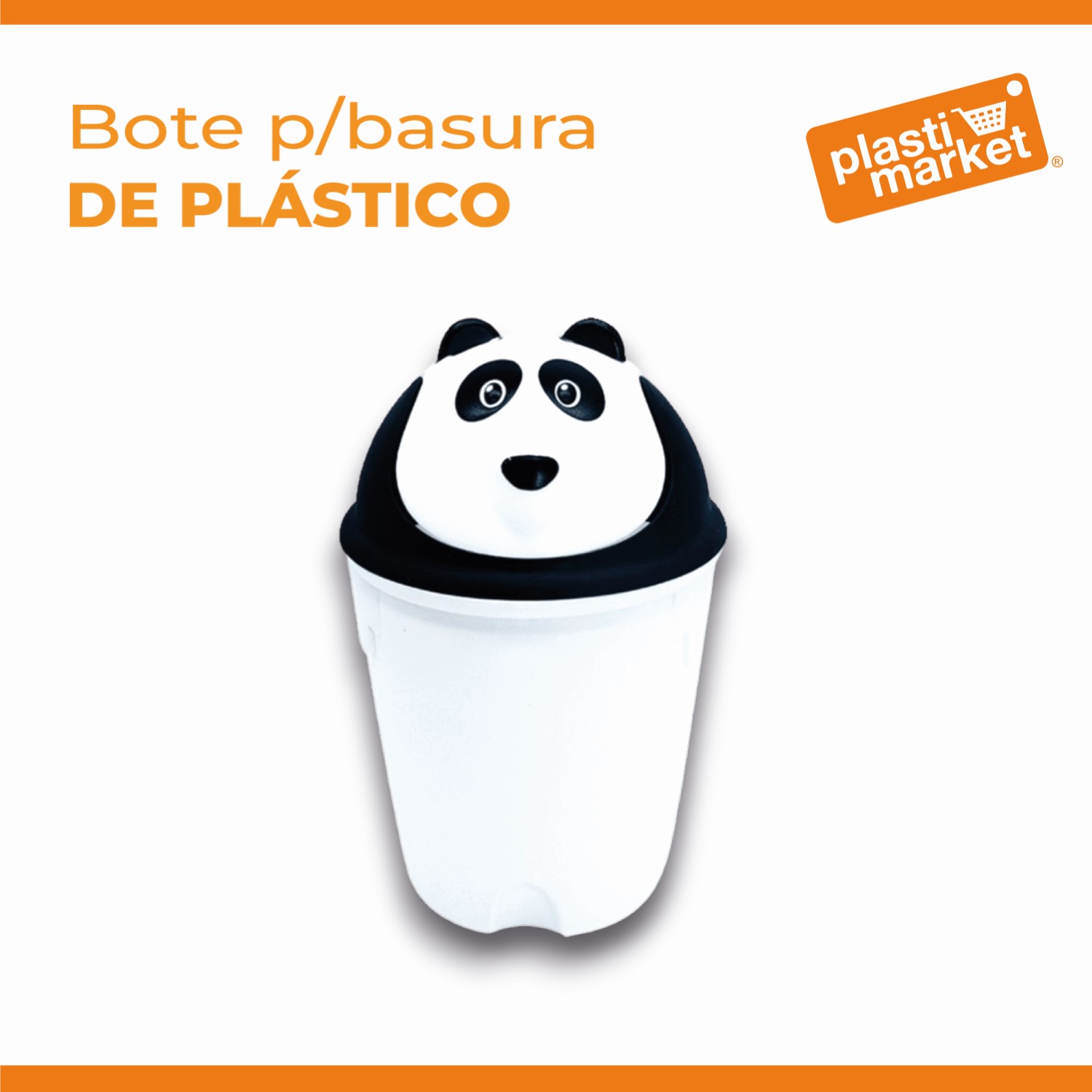 AO-0008D BOTE PARA BASURA DE PLASTICO