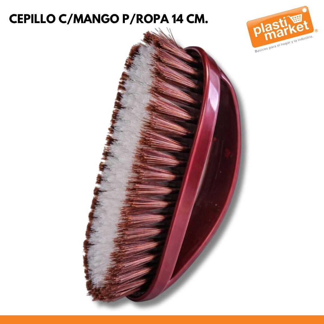 AO-3019 CEPILLO C/MANGO P/ROPA 14 CM.