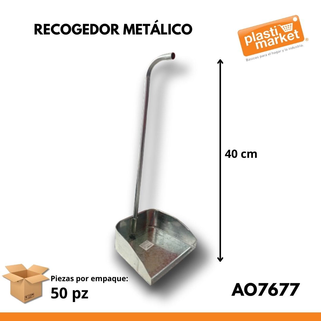 AO-7677 RECOGEDOR METALICO