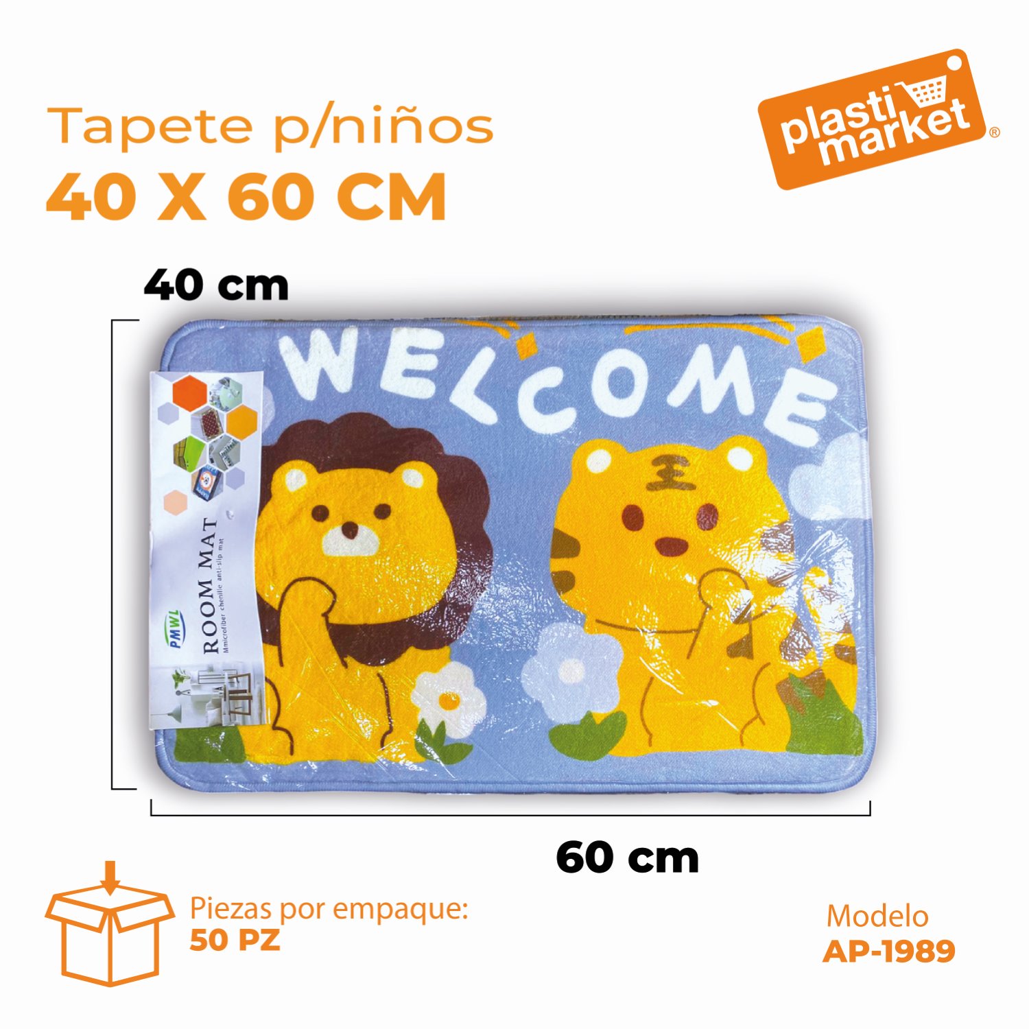 AP-1989 TAPETE 40X60 CM.