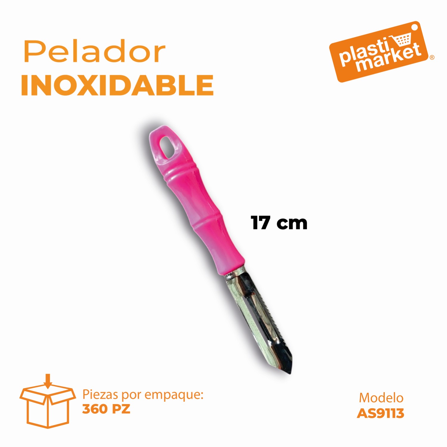 AS-9113 PELADOR INOXIDABLE