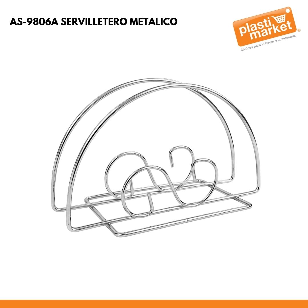 AS-9806A SERVILLETERO METALICO