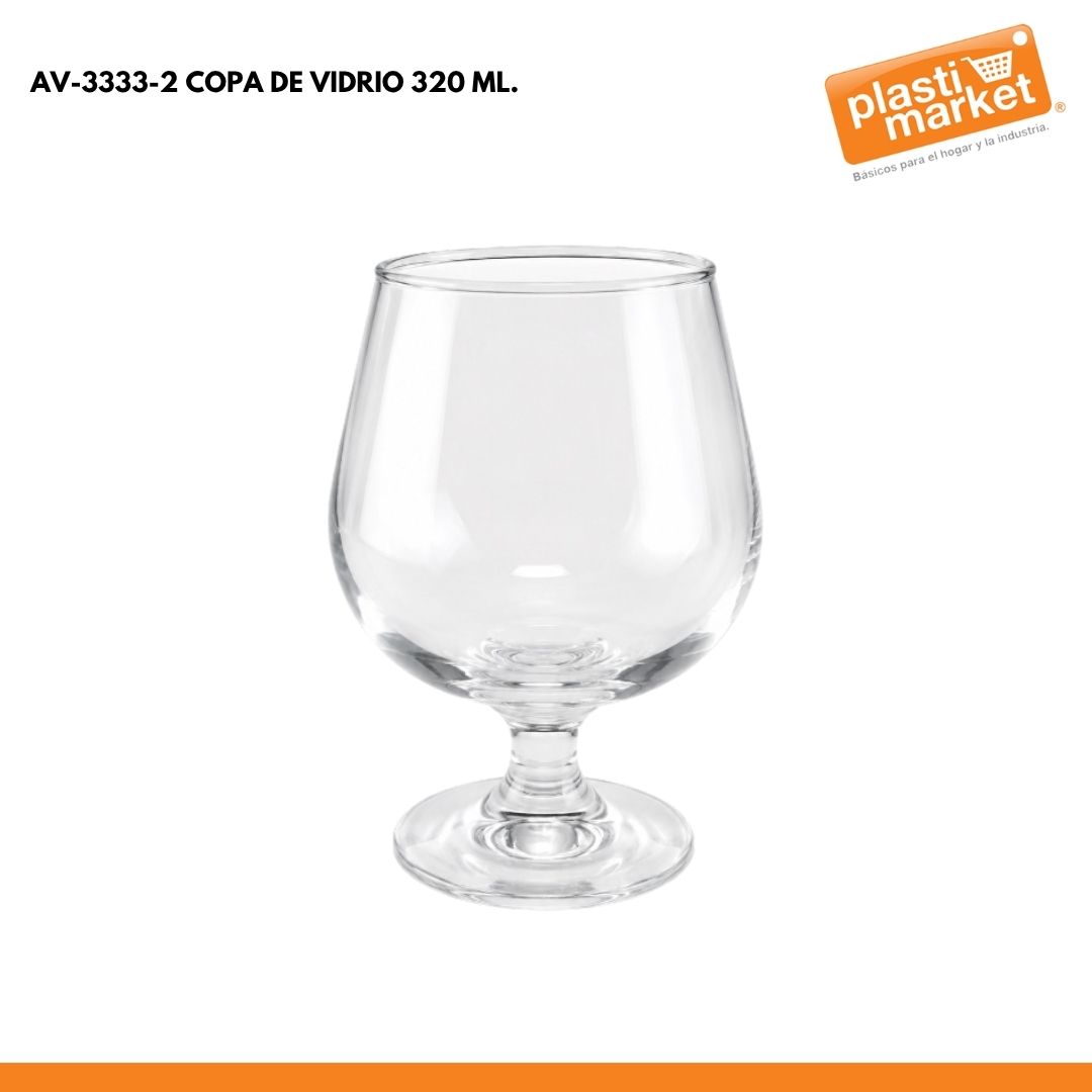 AV-3333-2 COPA DE VIDRIO 320 ML.