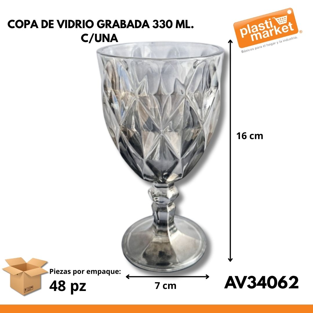 AV-3406-2 COPA DE VIDRIO