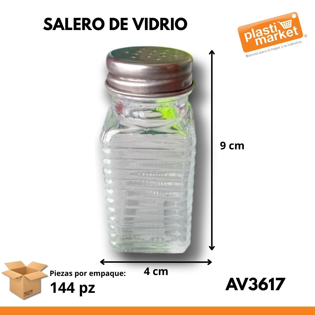 AV-3617 SALERO DE VIDRIO
