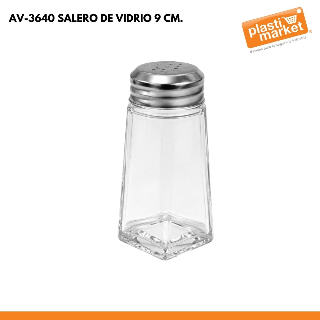 AV-3640 SALERO DE VIDRIO 9 CM.