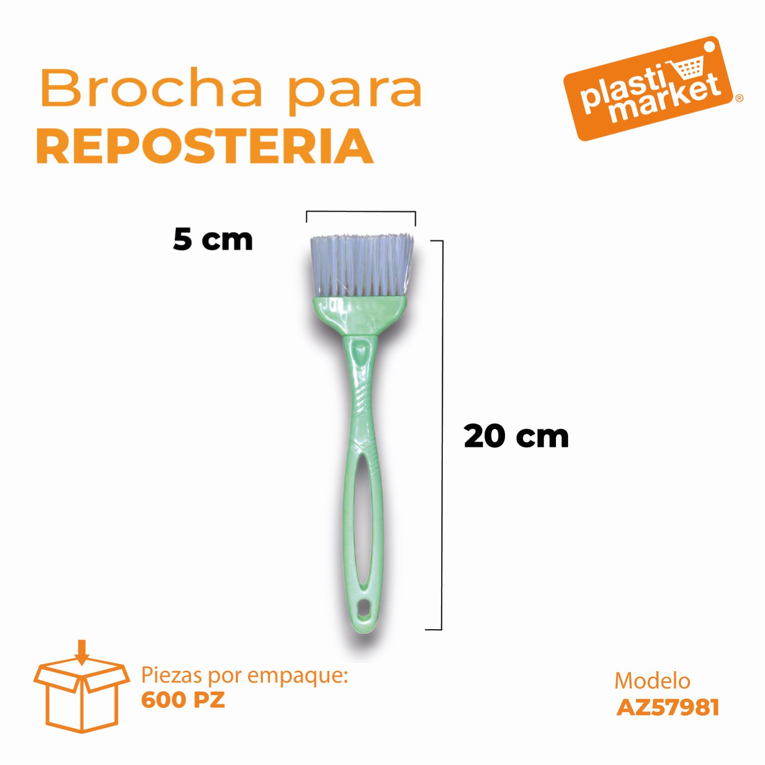 AZ-5798-1 BROCHA P/REPOSTERIA