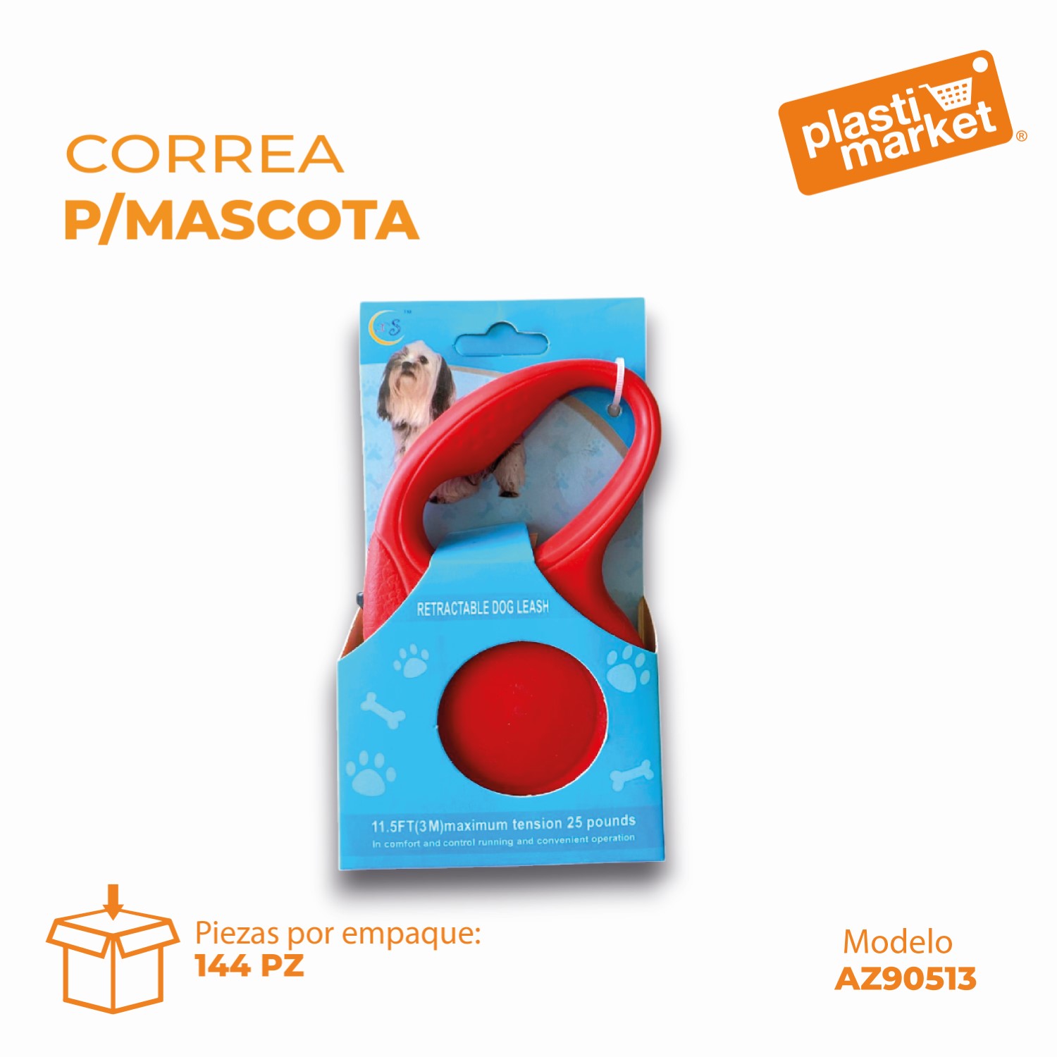 AZ-9051-3 CORREA P/MASCOTA "OFERTA"