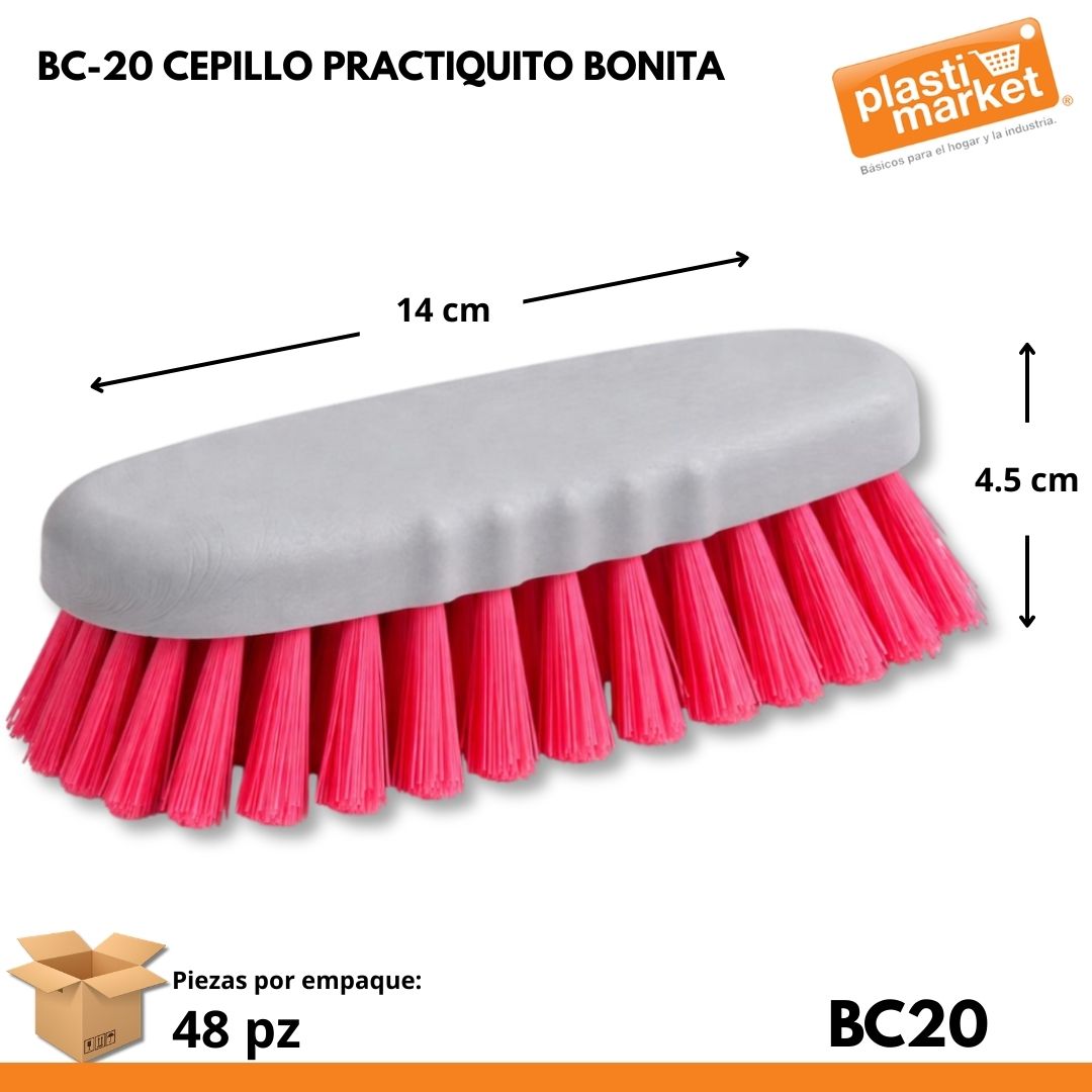 BC-20 CEPILLO PRACTIQUITO BONITA