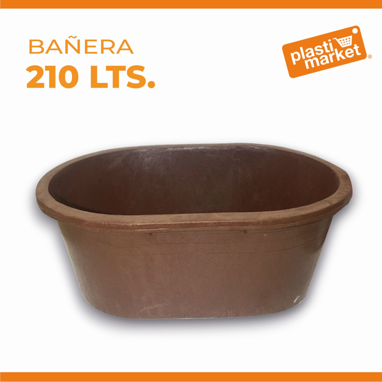 BAÑERA 210 LTS.