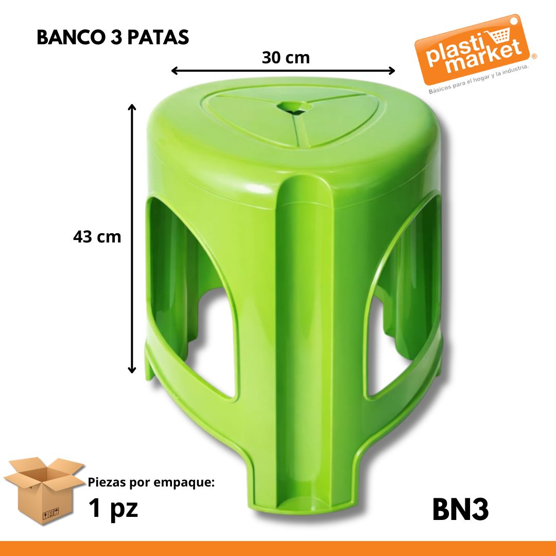 BANCO 3 PATAS