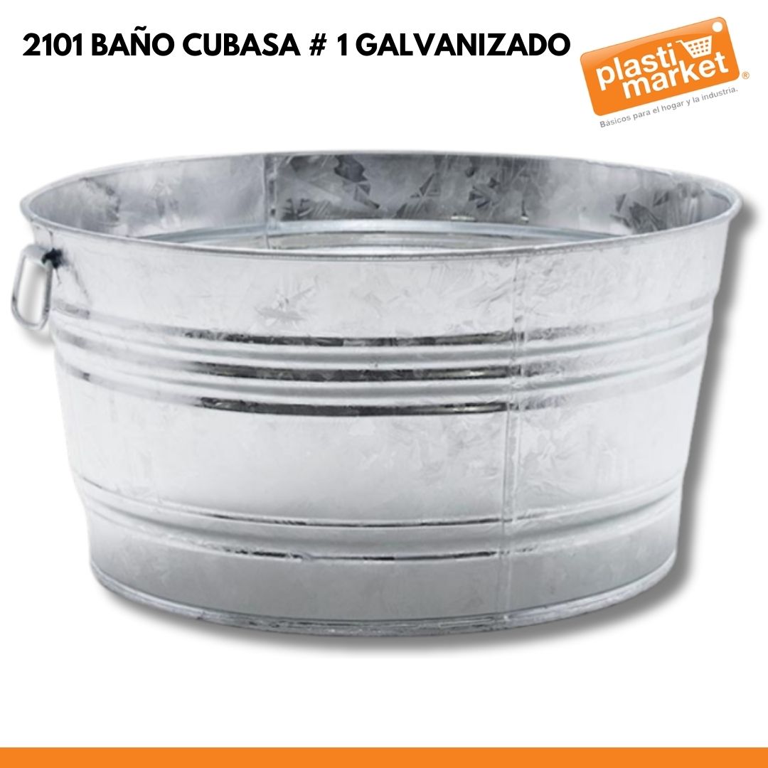 2101 BAÑO CUBASA # 1 GALVANIZADO