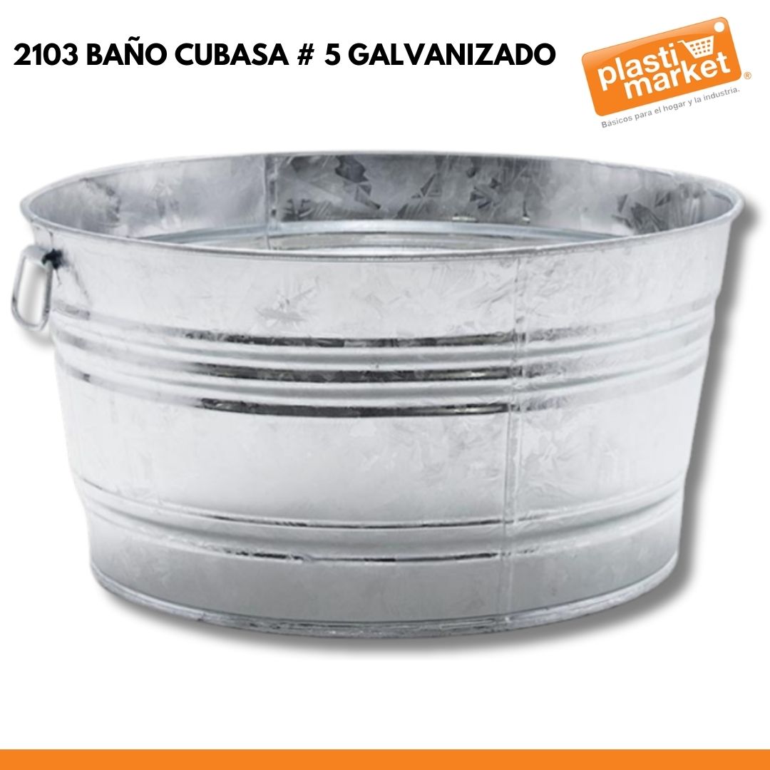 2105 BAÑO CUBASA # 5 GALVANIZADO