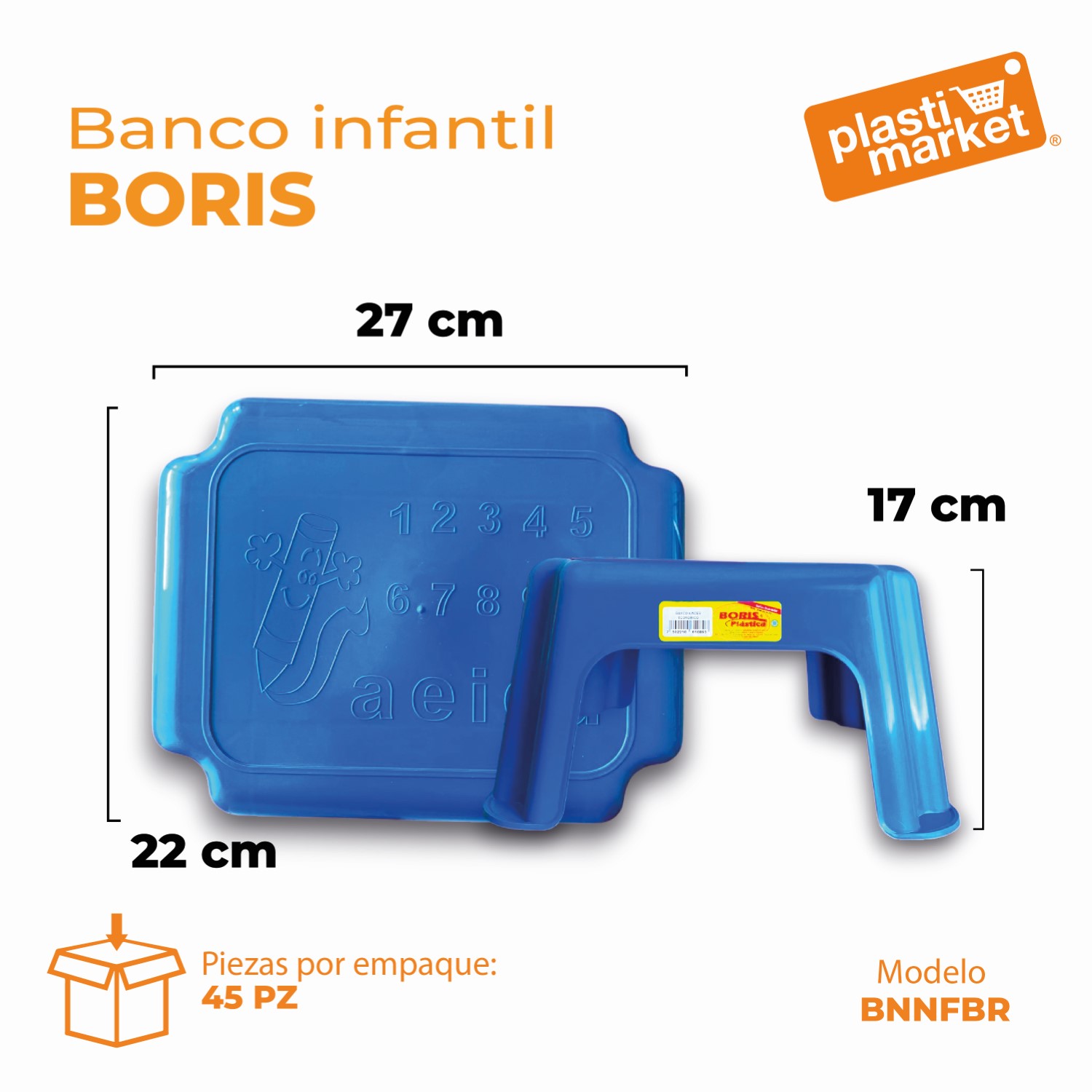 0893 BANCO INFANTIL BORIS