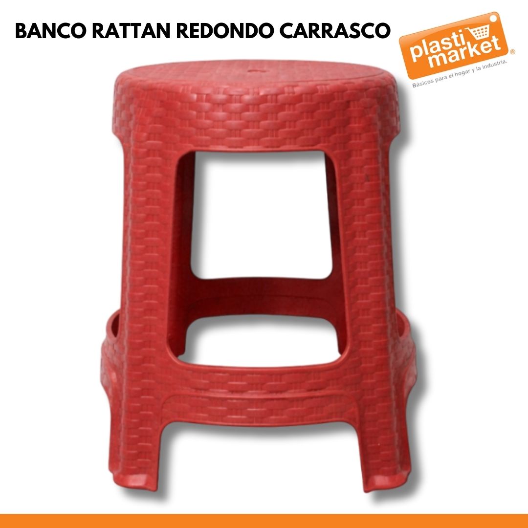BANCO RATTAN  REDONDO CARRASCO