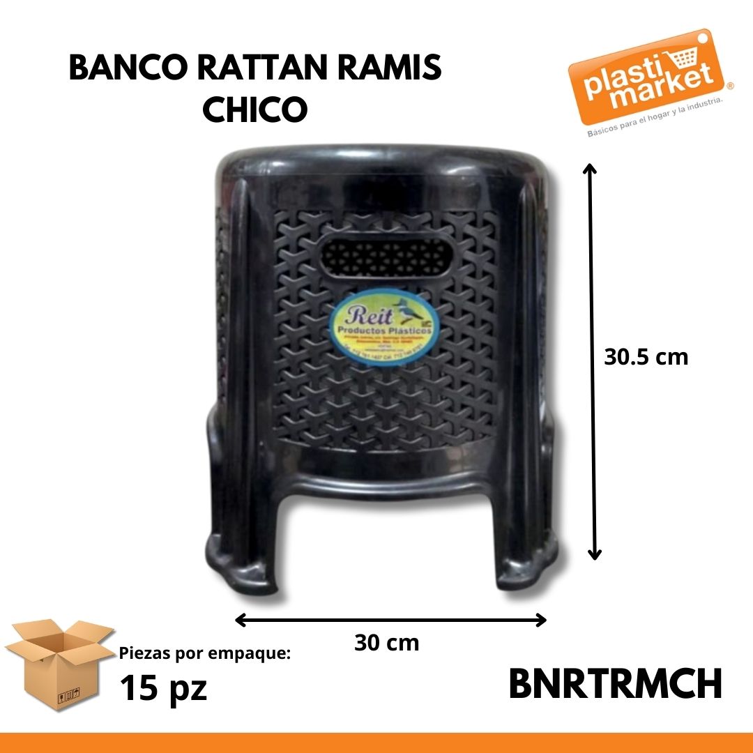 BANCO RATTAN RAMIS CHICO