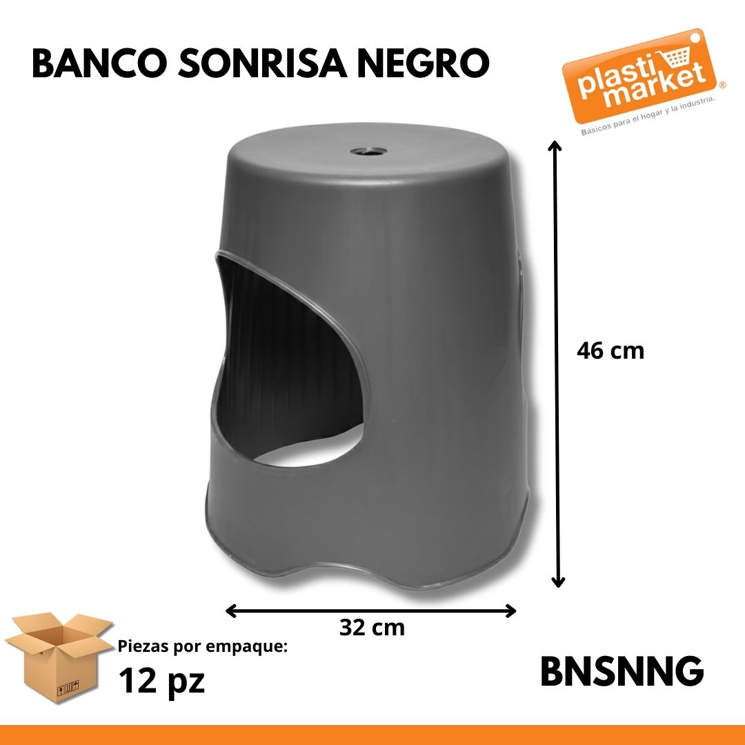 BANCO SONRISA NEGRO