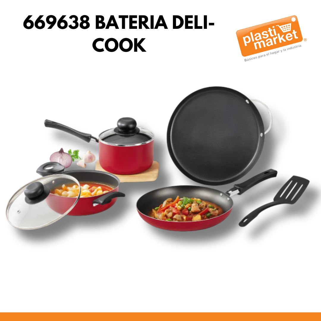 669638 BATERIA DELI-COOK "OFERTA"