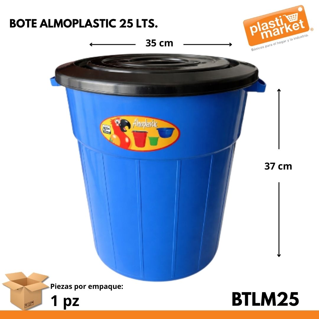 BOTE ALMOPLASTIC 25 LTS.