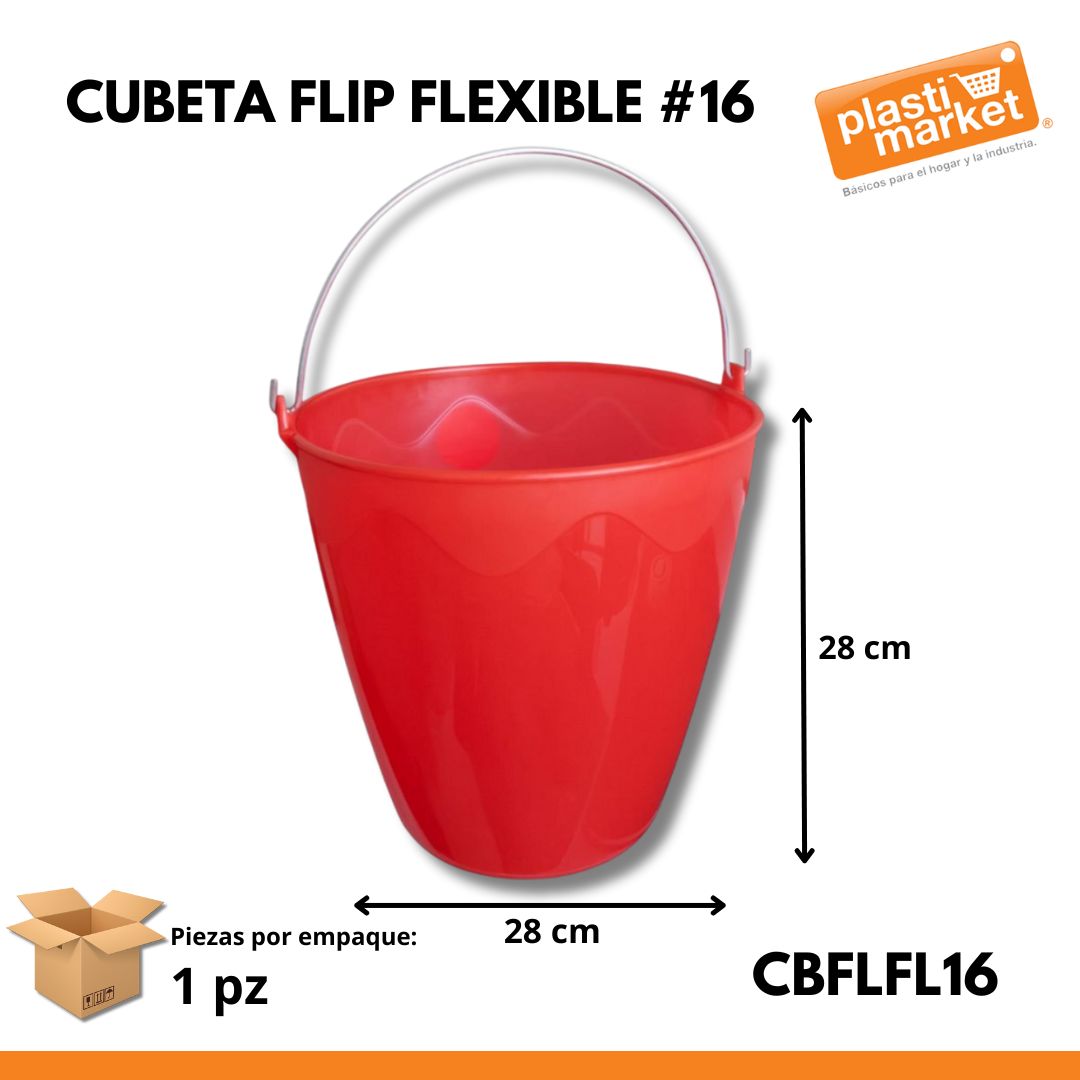 CUBETA FLIP FLEXIBLE #16