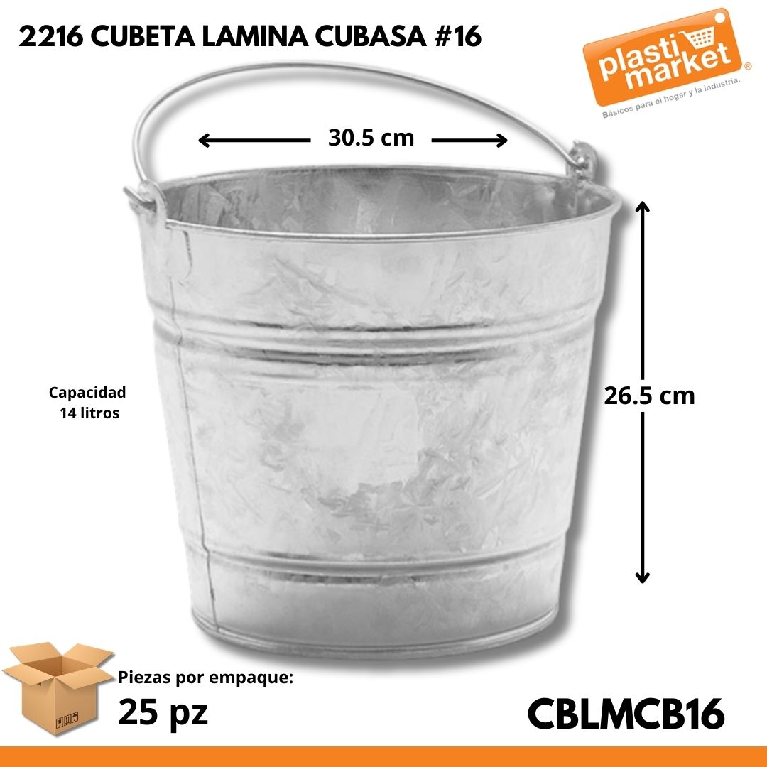 2216 CUBETA LAMINA CUBASA #16