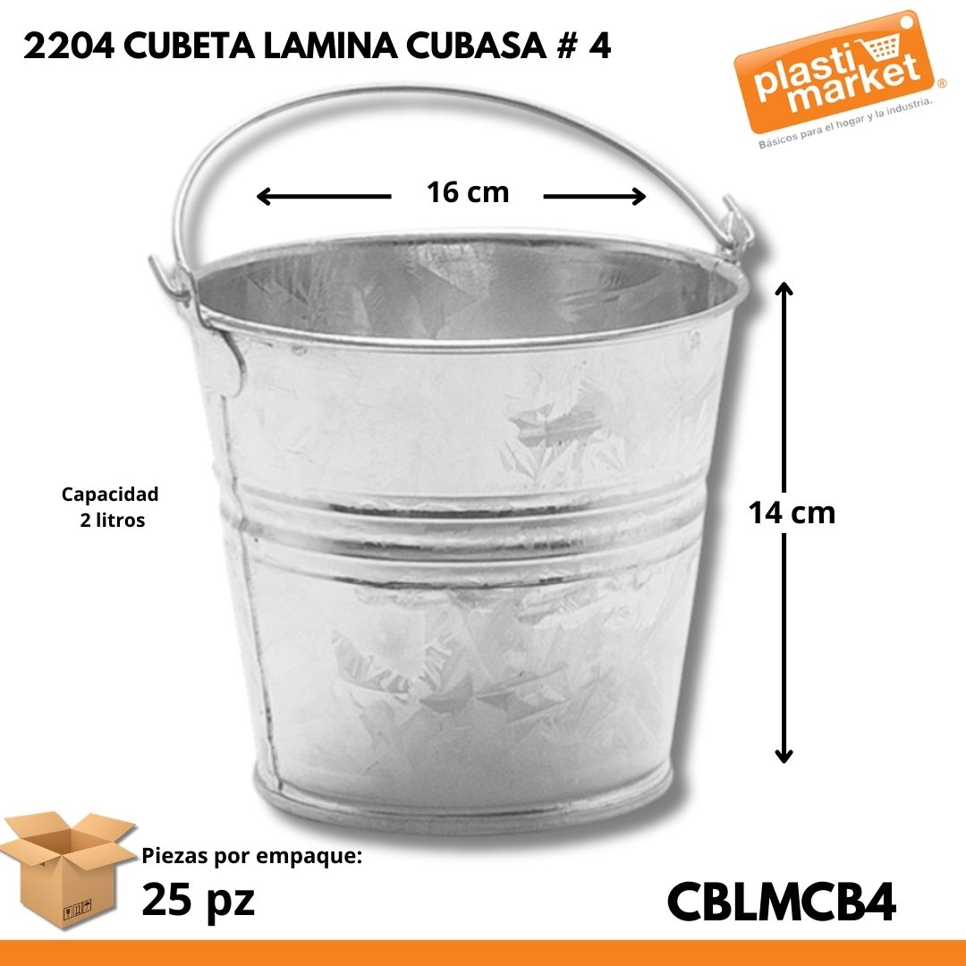 2204 CUBETA LAMINA CUBASA # 4