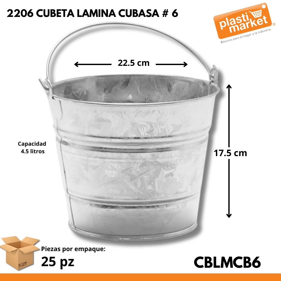 2206 CUBETA LAMINA CUBASA # 6