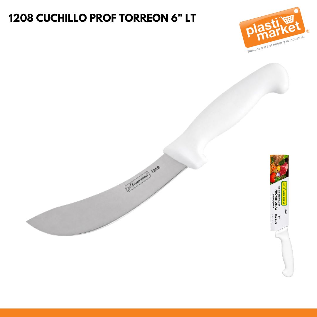 1208 CUCHILLO PROF TORREON 6" LT