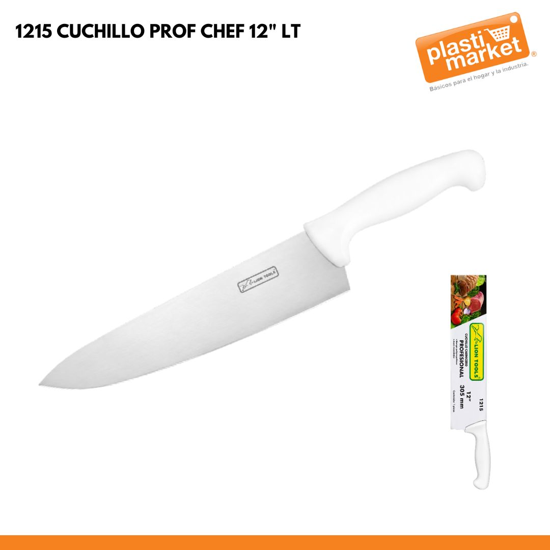 1215 CUCHILLO PROF CHEF 12" LT