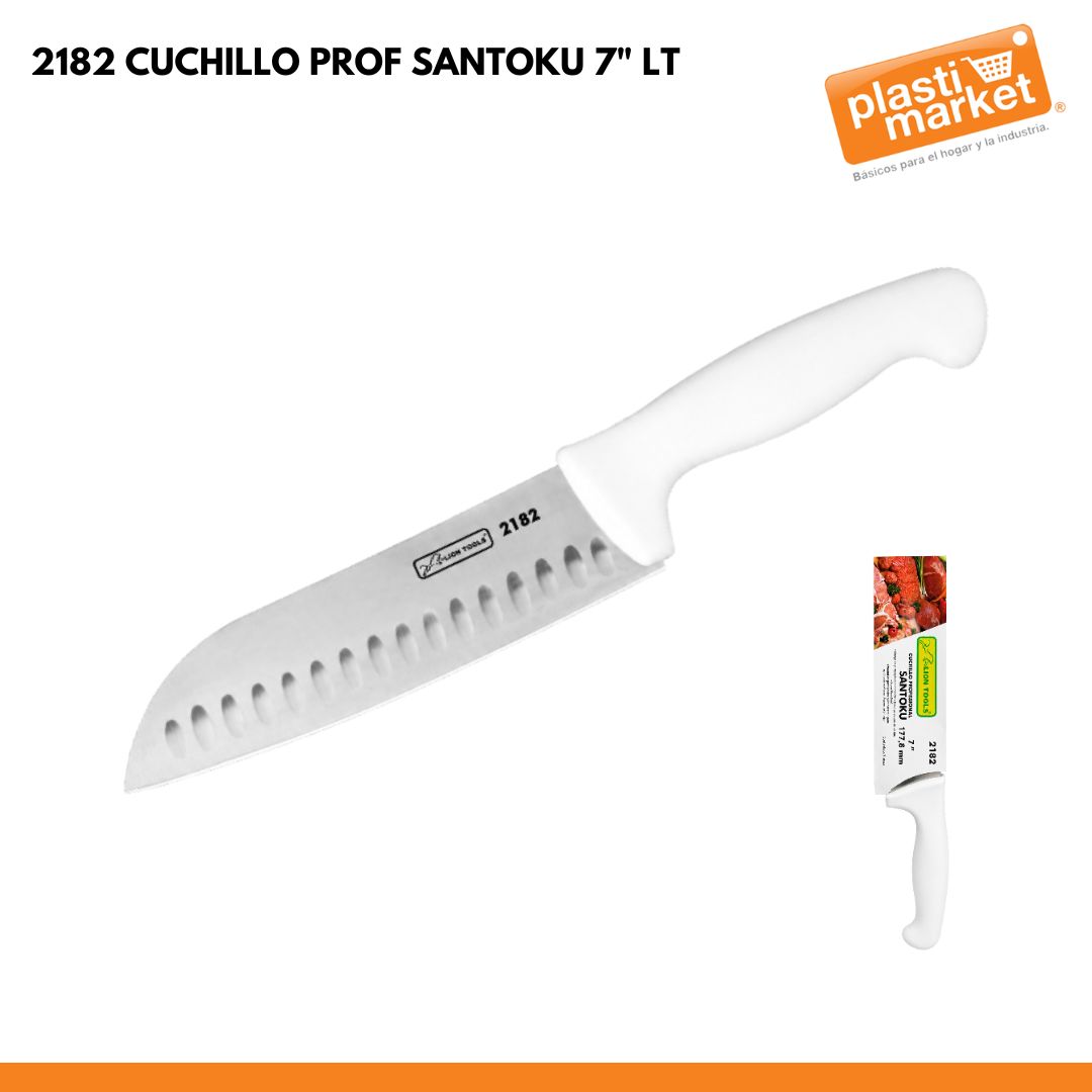 2182 CUCHILLO PROF SANTOKU 7" LT