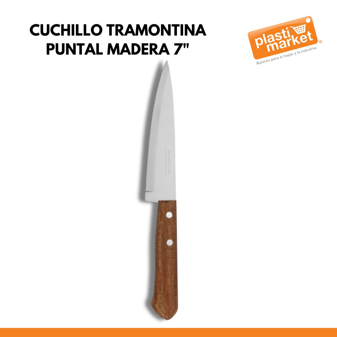 4426 CUCHILLO TRAMONTINA PUNTAL MADERA 7"