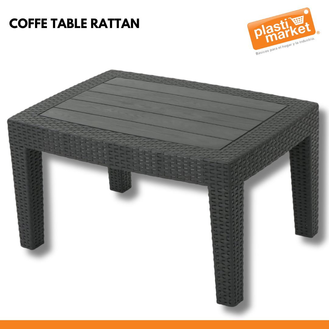 COFFE TABLE RATTAN