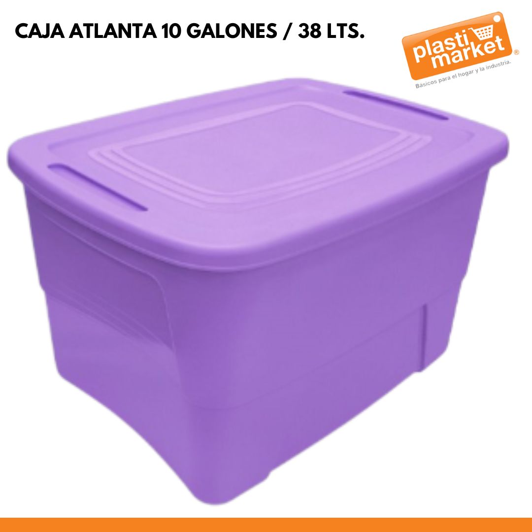 CAJA ATLANTA 10 GALONES / 38 LTS.