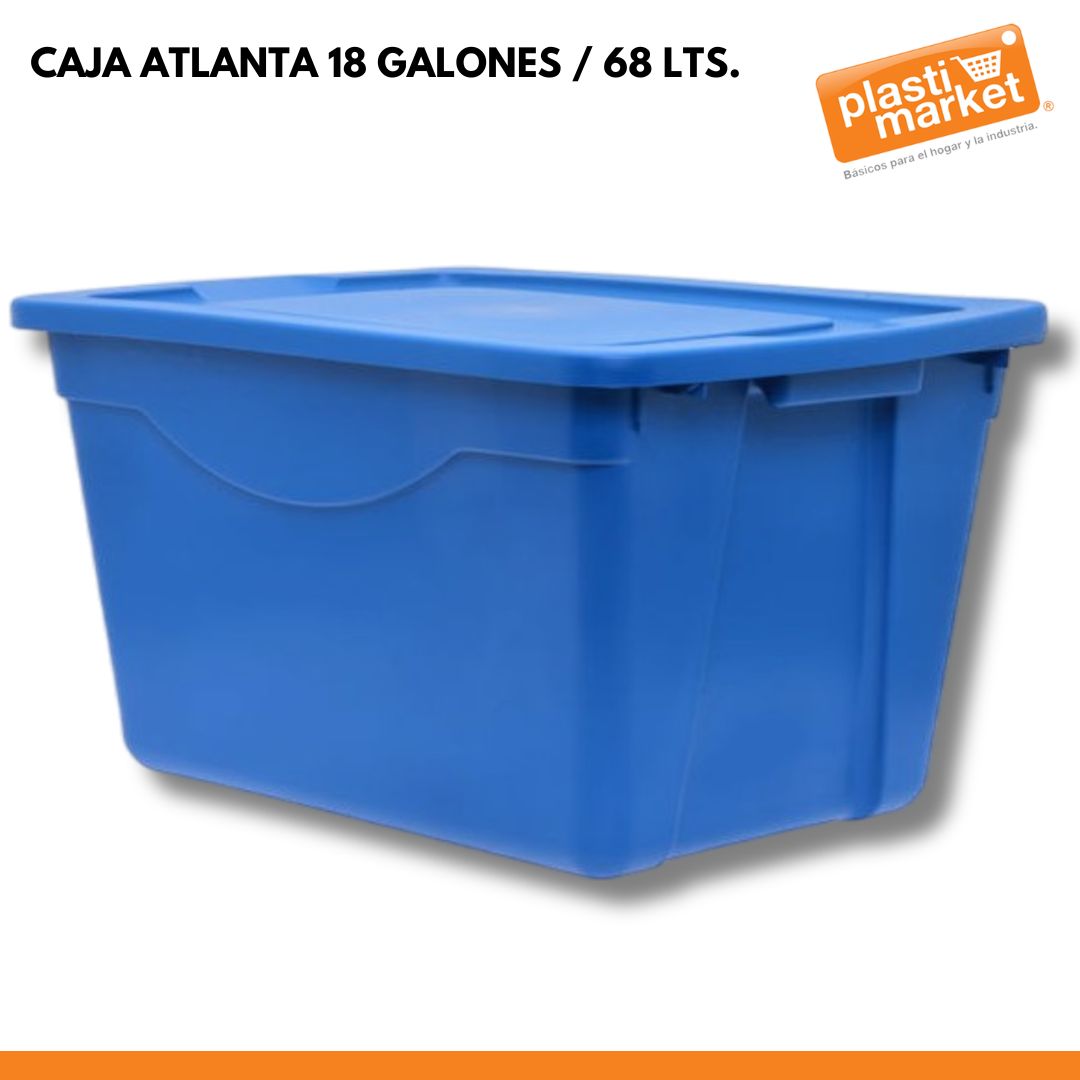 CAJA ATLANTA 18 GALONES / 68 LTS.